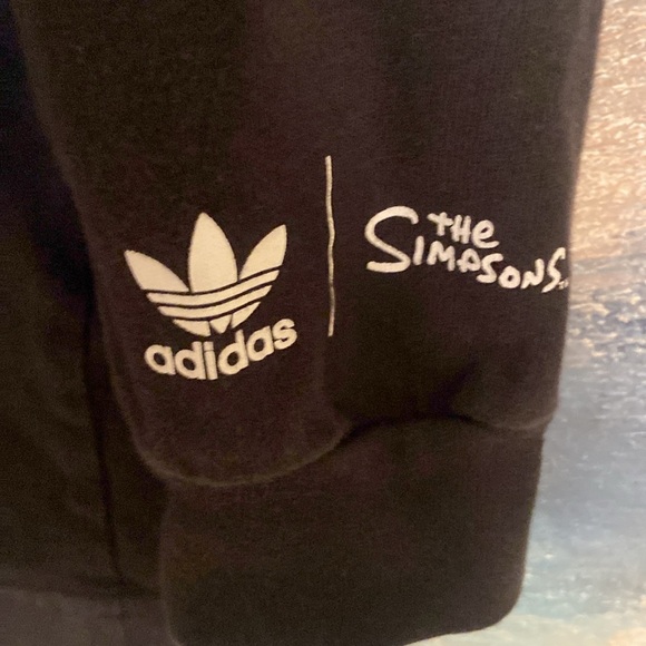 🔥EC🔥F/B Adidas The Simpsons Colab 100% Cotton Long Sleeve Shirt. - Picture 5 of 7